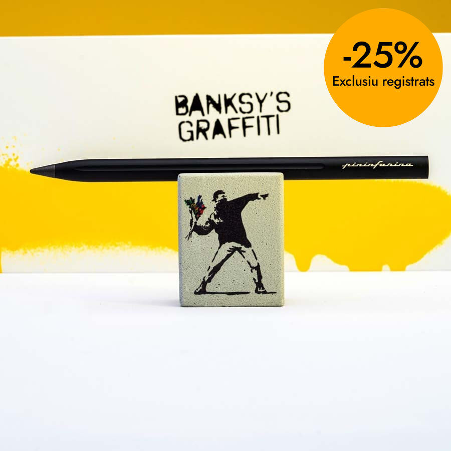 L&aacute;piz Pininfarina Smart Bansky Flower