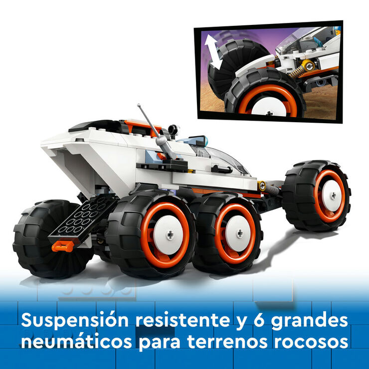 LEGO® City Róver Explorador Espacial y Vida Extraterrestre 60431