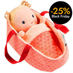 Nina de roba Bebé Anaïs amb Cabàs Reversible