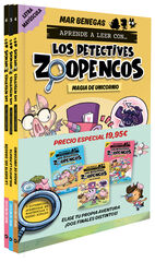 Pack Aprende a leer con... ¡Los Detectives Zoopencos! 4, 5 y 6: En letra MAYÚSCU Pack Aprende a leer con... ¡Los Detectives Zoopencos! 4, 5 y 6: En letra MAYÚSCU