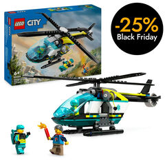 LEGO® City Helicóptero de Rescate para Emergencias 60405