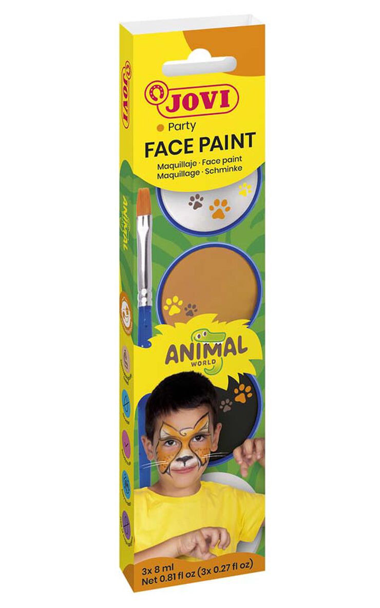 Maquillaje Animals Crema y Accesorios