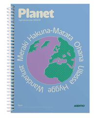 Agenda escolar Planet Semana vista catalán 23-24 Additio