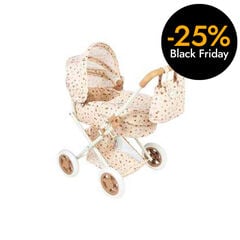 Cotxet amb cabàs beix