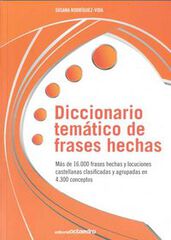 Diccionario tem‡tico de frases hechas