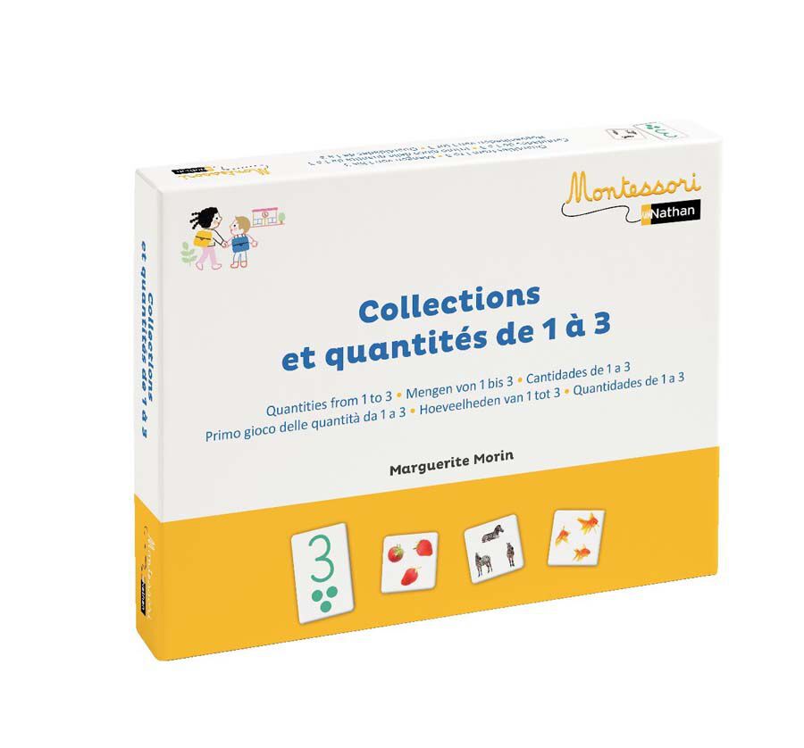 Montessori - Cantidades 1-3
