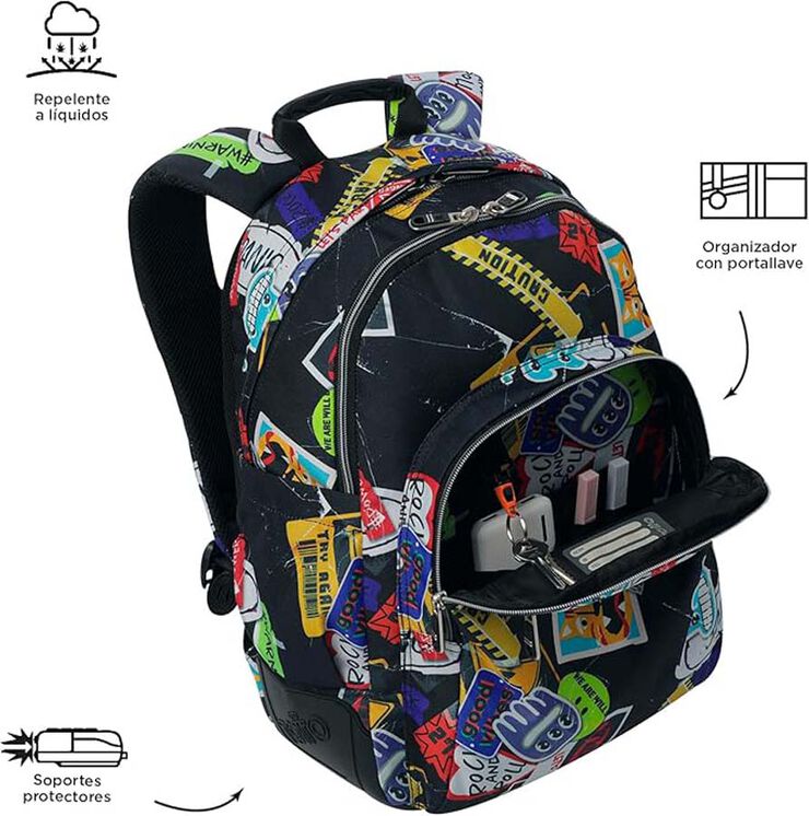 Mochila Totto Rayol Sticky
