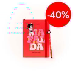 Set Agenda Mafalda A5 setm/vista 2026 cast + Bol&iacute;graf