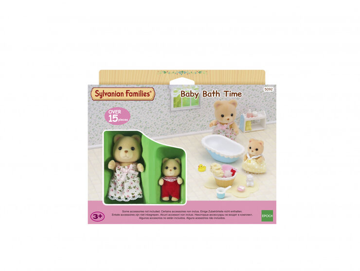 Ambientes Sylvanian Families Hora del baño bebé Ambientes Sylvanian Families Hora del baño bebé