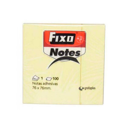 Notes adhesives Fixo Groc 760 x 760 mm