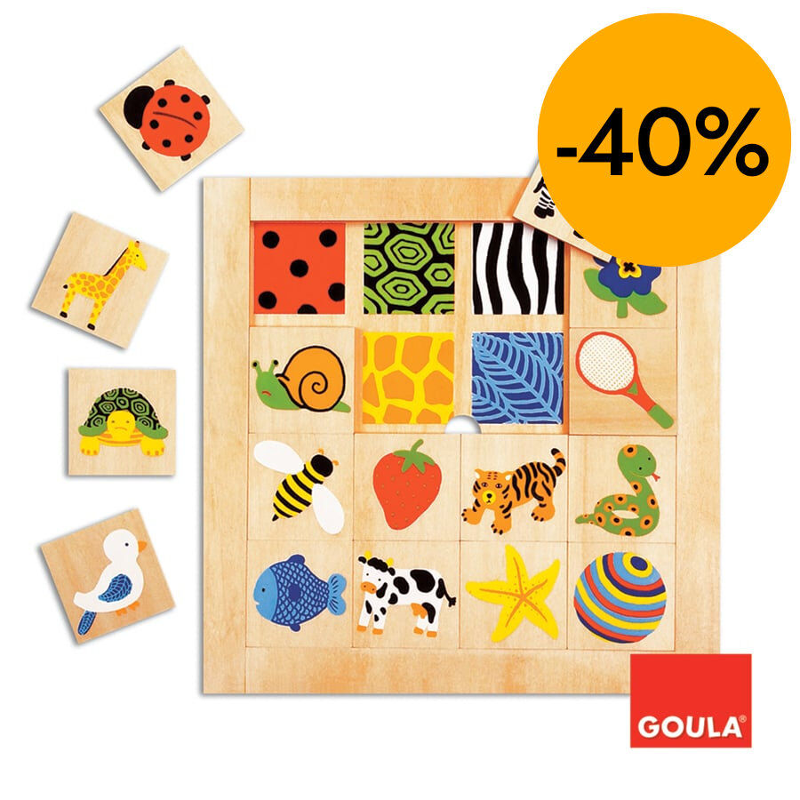 Joc d'associaci&oacute; Siluetes - Textures