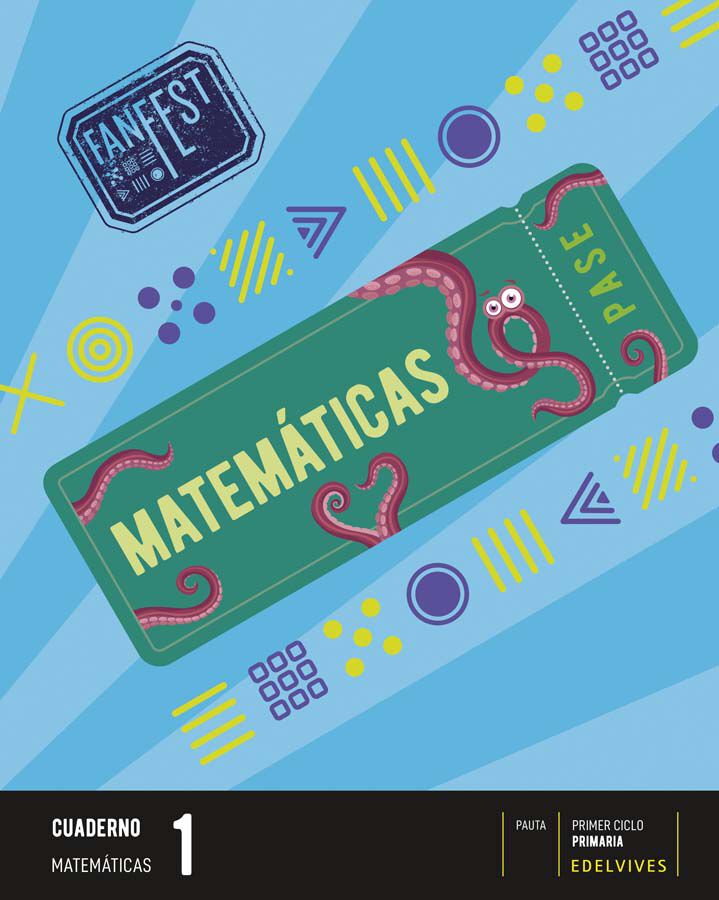 Matem&aacute;ticas 1&ordm; Primaria. Cuaderno Pauta