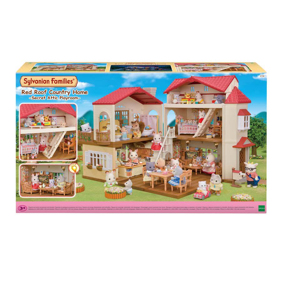 Casa con Luz Atico Secreto Sylvanian Families Abacus Online