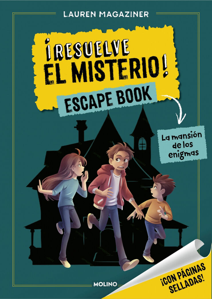 &iexcl;Resuelve el misterio! Escape Book 1 - La mansi&oacute;n de los enigmas