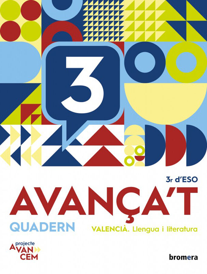 Avan&ccedil;a't 3. Quadern de valenci&agrave; 3r ESO