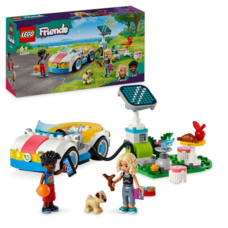 LEGO® Friends Coche Eléctrico y Cargador 42609