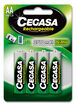 Pilas recargables Cegasa HR6 4u