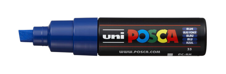 Rotulador Posca PC-8K azul