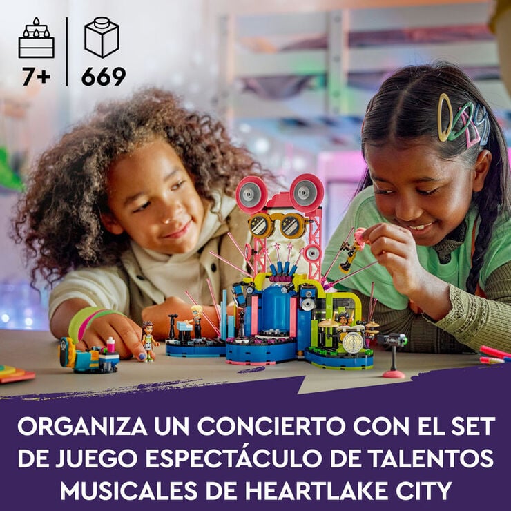 LEGO® Friends Espectáculo de Talentos Musicales de Heartlake City 42616