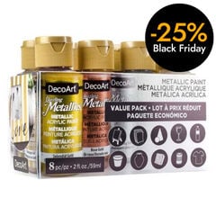 DecoArt Acrílica Americana Metallics 8 colors