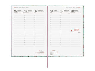 Agenda Finocam Porto Semana Vista Vertical 2027 Catal&aacute;n Bot&aacute;nico
