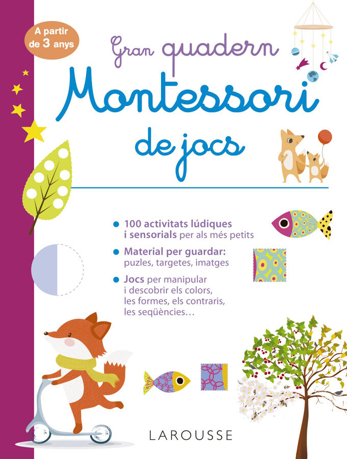 Gran quadern Montessori de jocs
