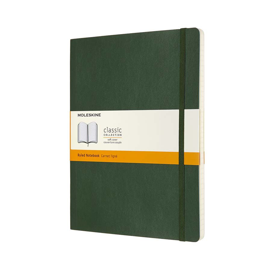 Libreta Moleskine Soft XL Verde Raya