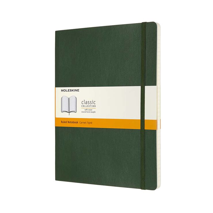 Libreta Moleskine Soft XL Verde Raya