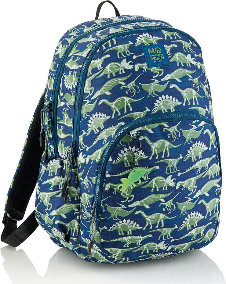 Mochila Triple MQR Oslo Dinos Fossil