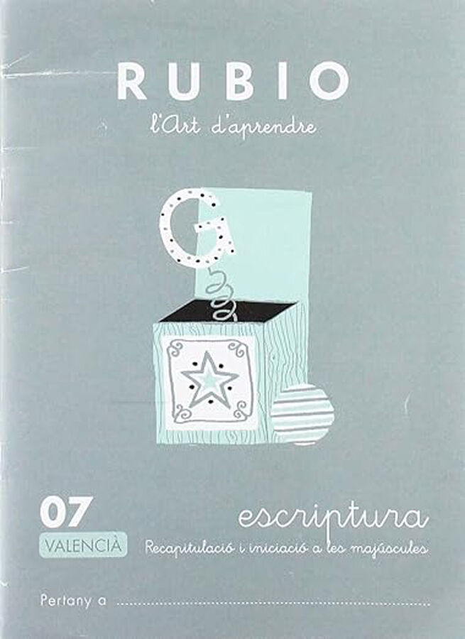 Escriptura 07 (Valenci&agrave;) Rubio