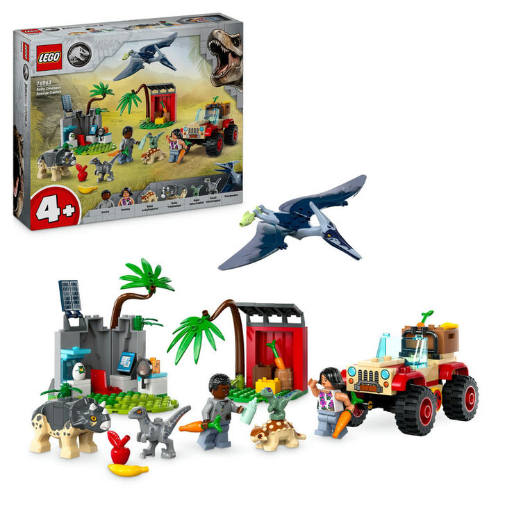 LEGO® Jurassic World Centro de Rescate de Crías de Dinosaurio 76963