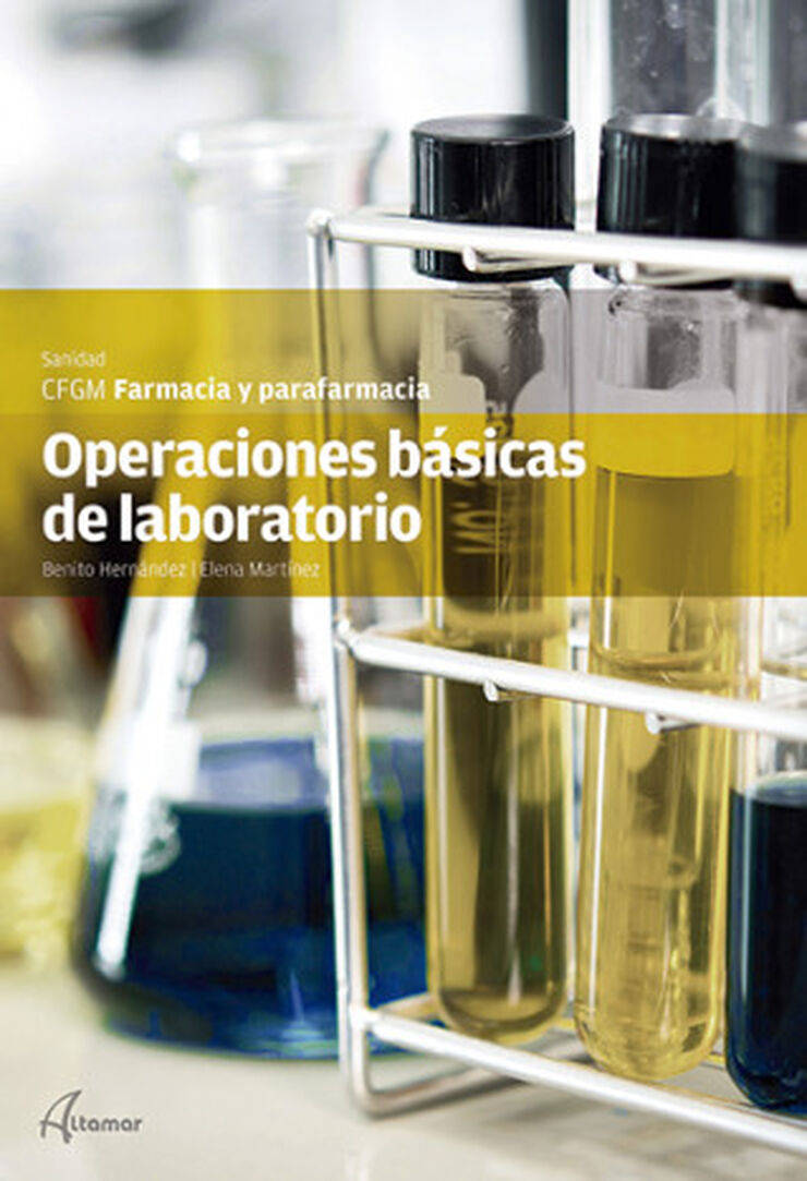 OPERACIONES BASICAS LABORATORIO CICLOS FORMATIVOS Altamar 9788415309710