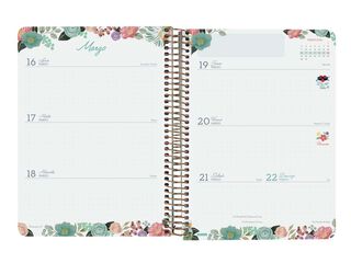 Agenda Finocam 16 meses Cloe E10 sem/vista cas 2025-26 azul