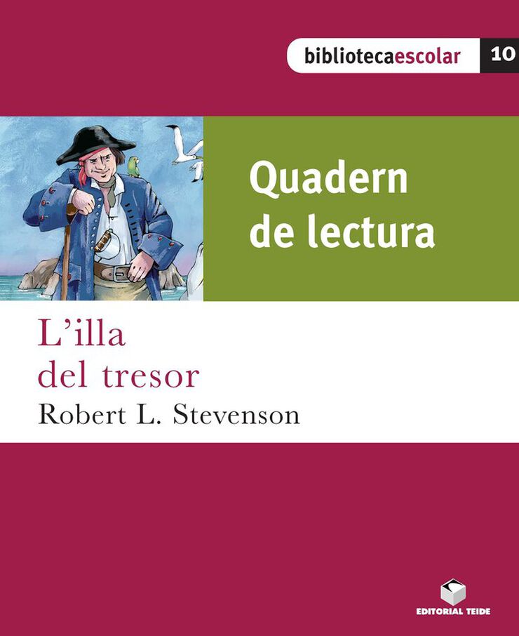 Biblioteca Escolar 10. L'illa del tresor (quadern)