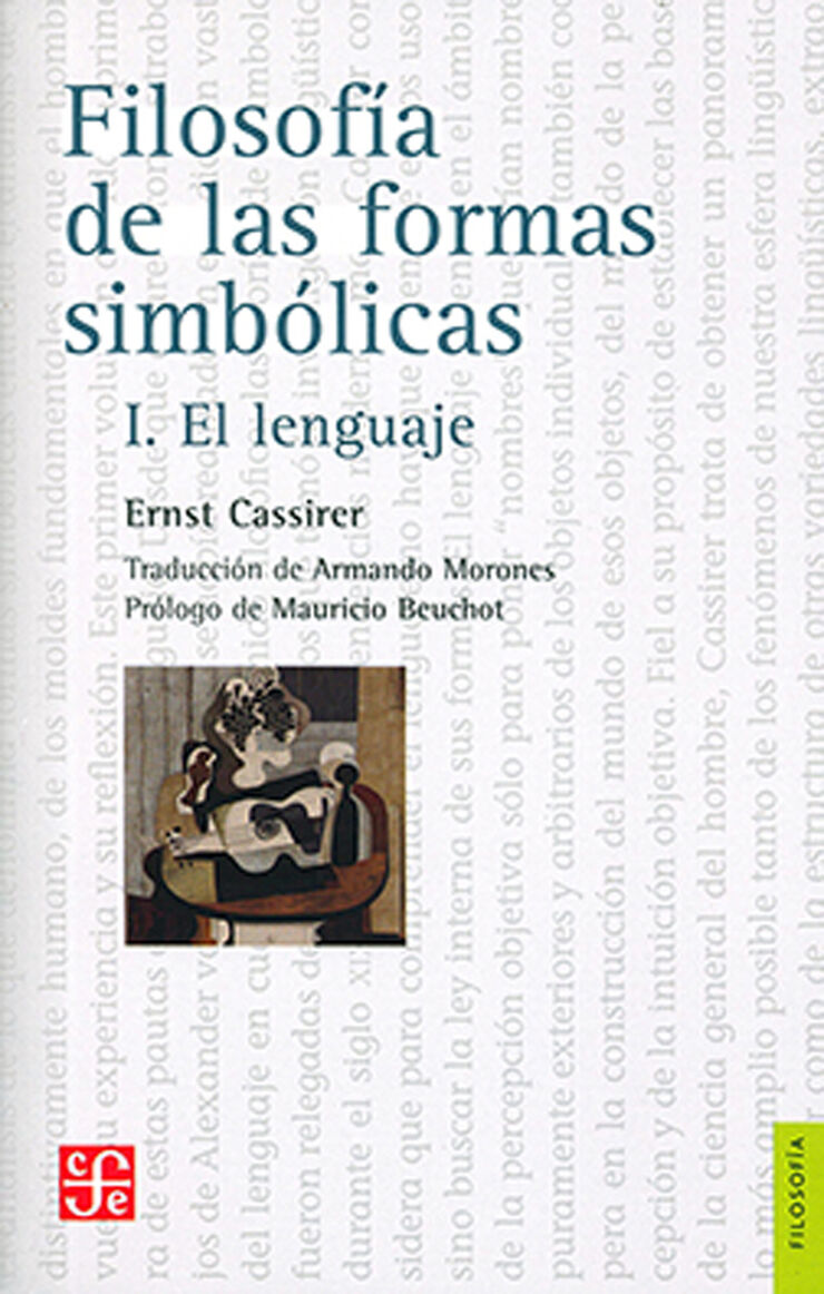 Filosofía de las formas simbólicas, I: El lenguaje