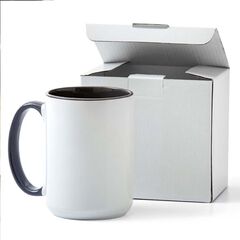 Tassa Mug Press 440 ml interior gris