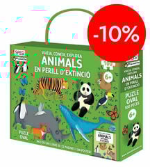 Libro y puzle Els animals 100 piezas
