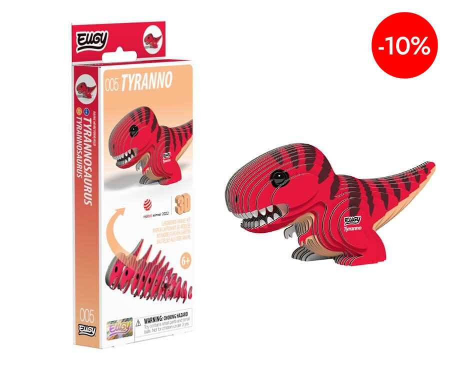 Puzzle 3D Eugy Tiranosaurio