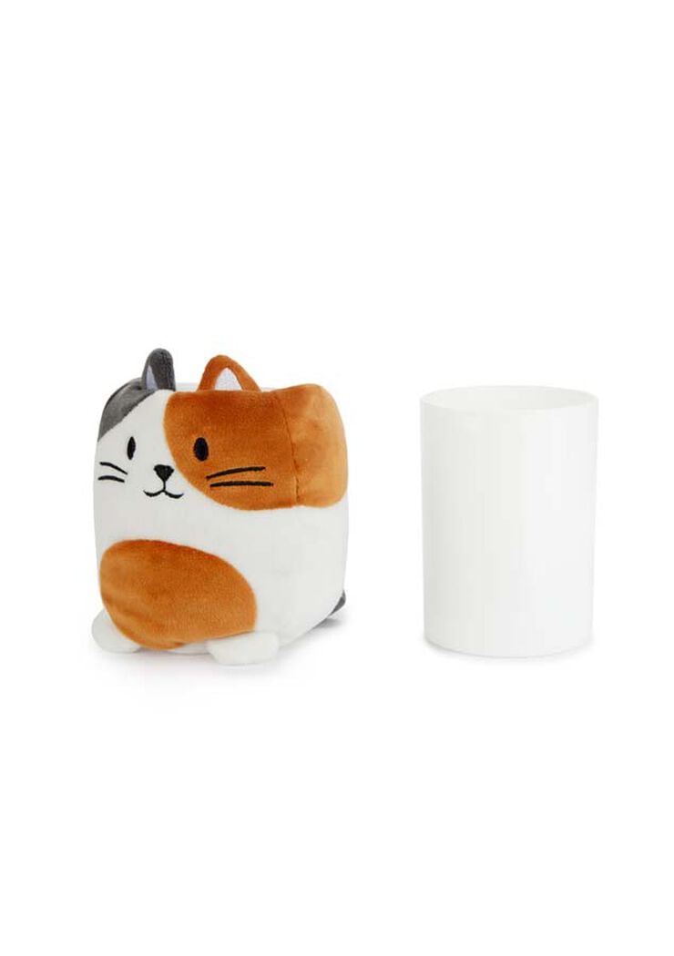 Gobelet Peluche Kawaii Calico