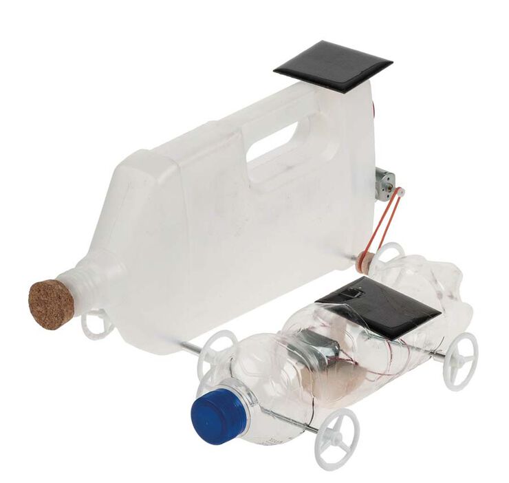 Vehicle solar reciclat