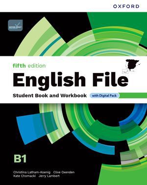English File 5th Edition B1. Student's Book and Workbook and digital without Key Pack