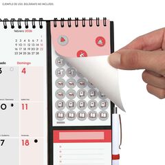 Calendario pared Finocam Escribir Plus 2026 castellano