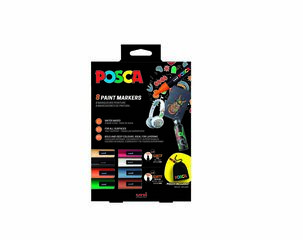 Rotuladores Posca PC-5M/3M 8 colores