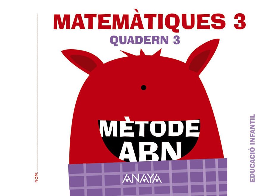 Matem&agrave;tiques ABN. Nivell 3. Quadern 3.