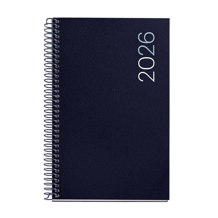 Agenda Espiral Miquelrius Activa dia/pàg mult 2026 City blau marí