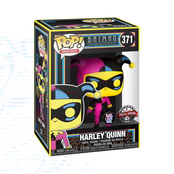 Funko POP! DC Black Light - Harley Quinn