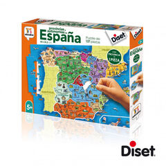 Puzle 137 piezas Mapa de Espanya
