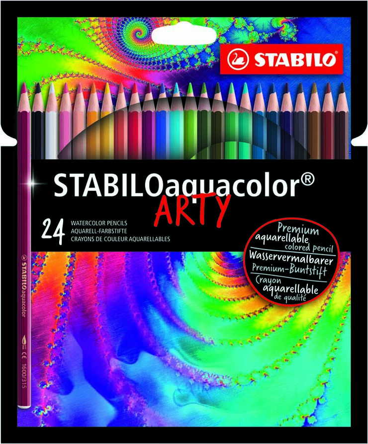 Estuche Lápiz Stabilo Arty Line 24 colores