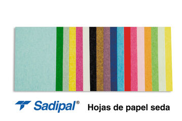 Paper de seda Sadipal 52x76cm or 25 fulls