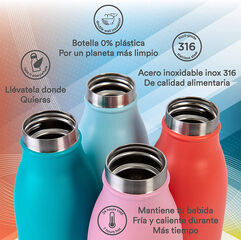 Ampolla termo Runbott City 350ml negre